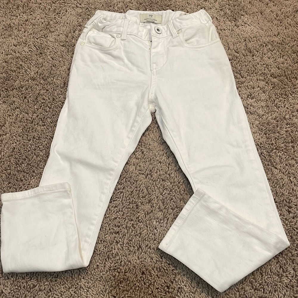 Boys scotch shrunk skinny jeans Sz 6